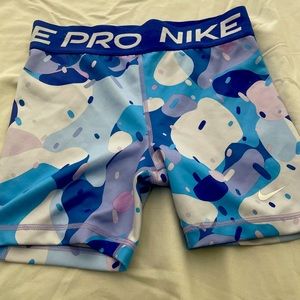 Nike pro with a ice cream ish print